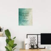 personalisieren Sie ein individuelles Poster mit e (Heimbüro)