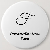 Personalisieren Sie einfache benutzerdefinierte 6 Button (Vorderseite)