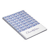 Personalisieren Sie einfache Minimalistische Ölfar Notizblock (Rechte Seite)