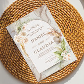 Personalisieren Sie einfache minimalistische Unkra Einladung