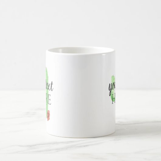 Personalisieren Sie es!! Custom Cactus Themed Coff Kaffeetasse (Mittel)