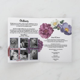 Personalisieren Sie es! Florales Foto-Tiergedächtn Programm