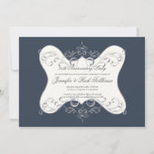 Personalisieren Sie es! Foto 25th Anniversary / DI Einladung (Rückseite)