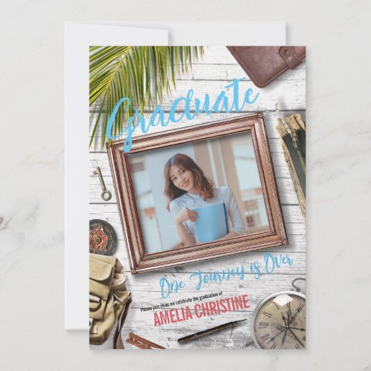 Personalisieren Sie Extravagante Adventurer Theme Einladung (Vorderseite)