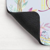 Personalisieren Sie farbenfrohe Bouquet Mousepad (Ecke)