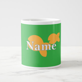 Personalisieren Sie Fish Brt Green Jumbo-Tasse