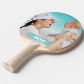 Personalisieren Sie Foto als beste Mama je | Mutte Tischtennis Schläger (Vorderseite)