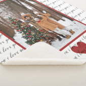 Personalisieren Sie Foto I-Liebe Sherpadecke (3/4)