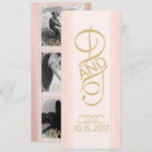 Personalisieren Sie Foto Save the Date-Karte Date (Vorne/Hinten)