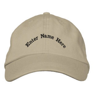 Personalisieren Sie Geben Sie Ihren Namen ein Benu Bestickte Baseballkappe