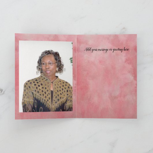 Personalisieren Sie Geburtstag oder Muttertag Karte (Innenseite)