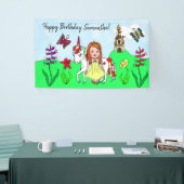 Personalisieren Sie Geburtstagsbanner Prinzessin u Banner (Messeveranstaltung)