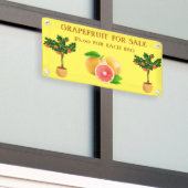 Personalisieren Sie Grapefruit für den Verkauf von Banner (Äußeres Gebäude)