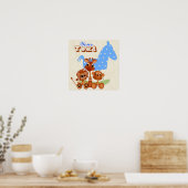 Personalisieren Sie große Leinwand-Jungfrauen Poster (Küche)