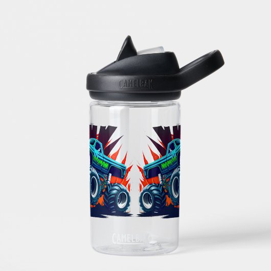 Personalisieren Sie große Räder für Kinder Trinkflasche (Links)