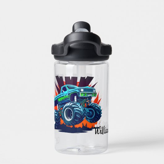 Personalisieren Sie große Räder für Kinder Trinkflasche (Rückseite)