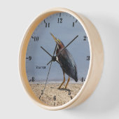 Personalisieren Sie Grünes Helden am See Uhr (Winkel)