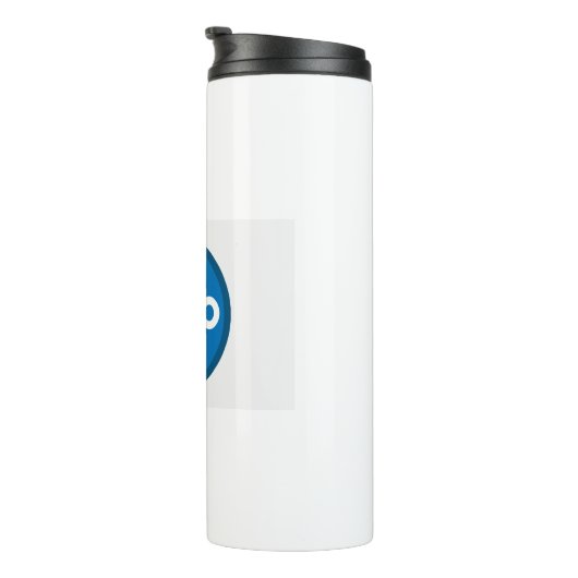 Personalisieren Sie hier Ihren Namen oder Ihr Firm Thermosbecher (Nach rechts gedreht)