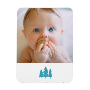 personalisieren Sie Ihr Baby-Foto Magnet