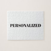 Personalisieren Sie Ihr Eigenes Puzzle (Horizontal)
