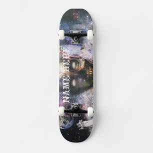Personalisieren Sie Ihr eigenes Skull Universe Ska Skateboard