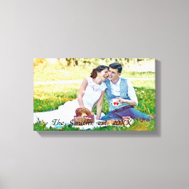 Personalisieren Sie Ihr Fav Wedding Foto auf Leinwanddruck