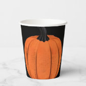 Personalisieren Sie Ihr Halloween-Party Pumpkin Pappbecher (Rückseite)