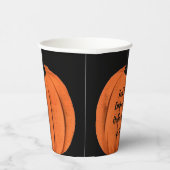 Personalisieren Sie Ihr Halloween-Party Pumpkin Pappbecher (Rechts)