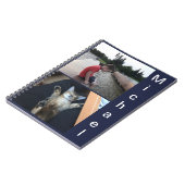 Personalisieren Sie Ihr Notebook, Ihren Namen, Ihr Notizblock (Linke Seite)