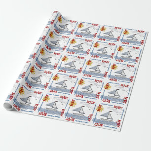 Personalisieren Sie Ihr Sailboat Geschenkpapier