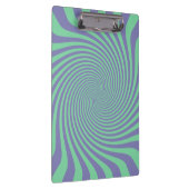 Personalisieren Sie Ihre Behalten Drehung Calm Blu Klemmbrett (Rechts)