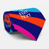 Personalisieren Sie Ihre Behalten Ruhe und mehrfar Krawatte (Gerollt)