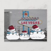 Personalisieren Sie Ihre eigene Las Vegas Weihnach Postkarte (Vorderseite)