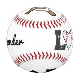 Personalisieren Sie Ihre eigene LIEBE Baseball