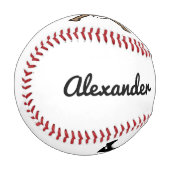 Personalisieren Sie Ihre eigene LIEBE Baseball (Vorderseite Links)