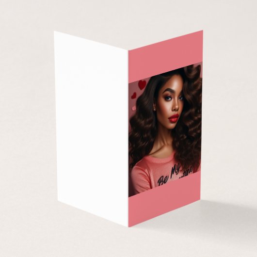 Personalisieren Sie Ihre eigene Valentintagskarte (Vorderseite)