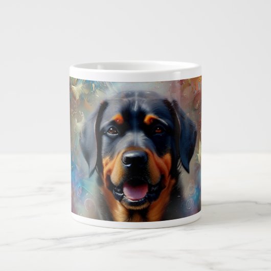 Personalisieren Sie Ihre eigenen Bilder-Schmetterl Jumbo-Tasse (Vorderseite)