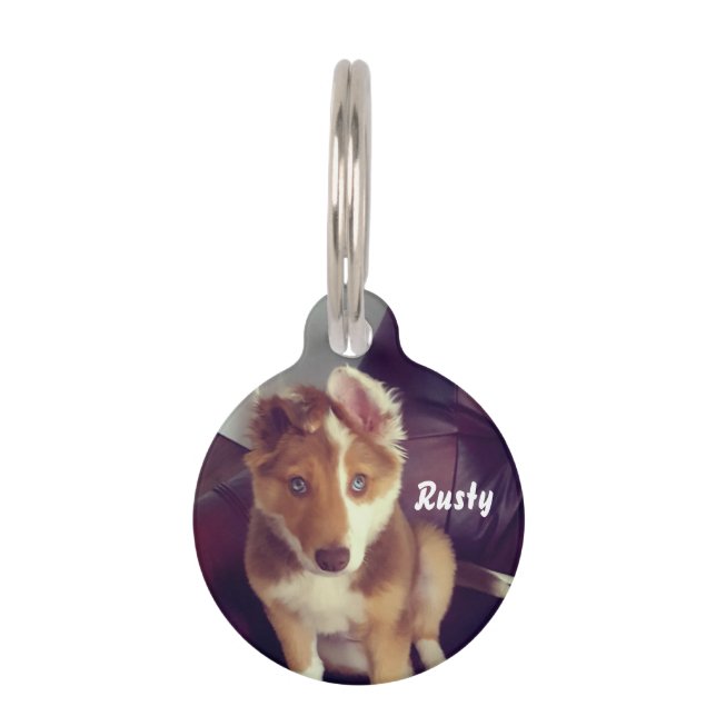 Personalisieren Sie Ihre eigenen Haustiermarke (Vorderseite)