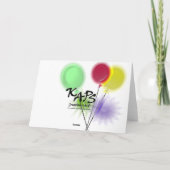 Personalisieren Sie Ihre Geburtskarte Karte (Rückseite)