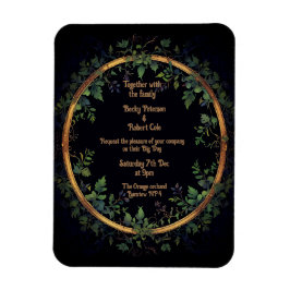 Personalisieren Sie Ihre Hochzeitseinladung Magnet