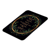 Personalisieren Sie Ihre Hochzeitseinladung Magnet (Linke Seite)