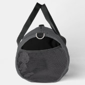 Personalisieren Sie Ihre Initialen grau Duffle Bag (Rechts)