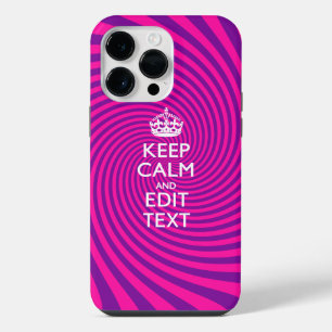 Personalisieren Sie Ihre Keep Calm und verschenken iPhone 14 Pro Max Hülle