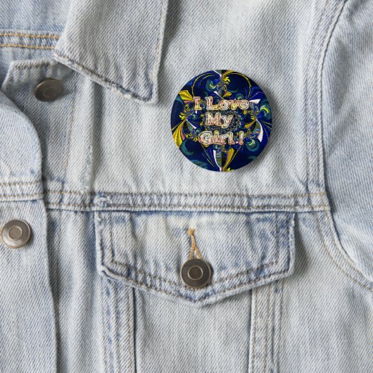 Personalisieren Sie Ihre Liebe Unendlichkeit: Ich  Button (Beispiel)