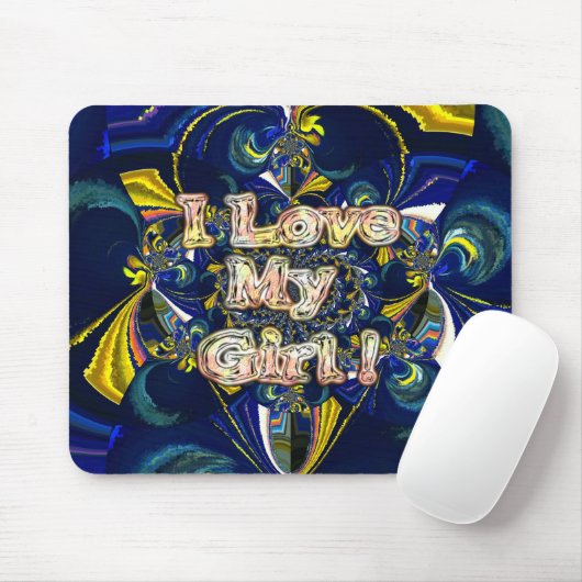 Personalisieren Sie Ihre Liebe Unendlichkeit: Ich Mousepad (Mit Mouse)