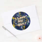 Personalisieren Sie Ihre Liebe Unendlichkeit: Ich Runder Aufkleber (Umschlag)