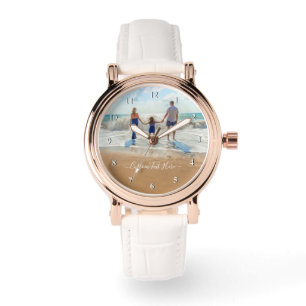 Personalisieren Sie Ihre Lieblings-Foto-Uhr mit Te Armbanduhr