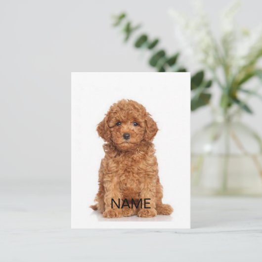 Personalisieren Sie Ihre persönlichen Daten mit Fo Postkarte (Stehend Vorderseite)