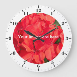 Personalisieren Sie Ihre persönlichen Daten mit St Große Wanduhr