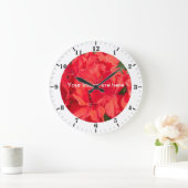 Personalisieren Sie Ihre persönlichen Daten mit St Große Wanduhr (Zuhause)